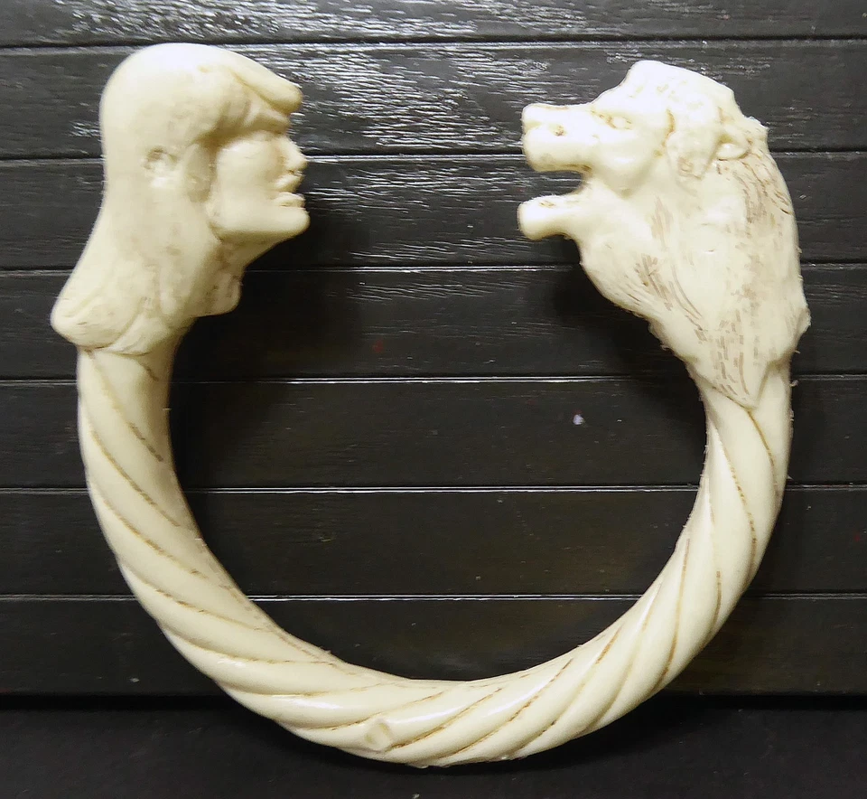 Gadget Pif 1987 vintage ~ RAHAN ~ Pulsera Coraje del León ~ GI Joe Foto 3 de 4