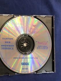 Tested Sega Saturn Netlink Custom Web Browser Version 2