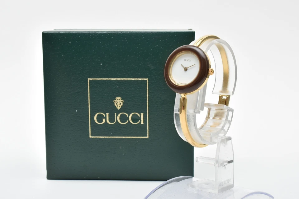 Rare! S size [NEAR MINT] Gucci Change Bezel 11/12 12colors Quartz Women's Watch - Image 3 of 4
