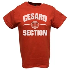 Cesaro Section Mens Red T-shirt