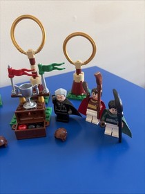 LEGO Harry Potter: Quidditch Match (4737) All Minifigs And Manual Included