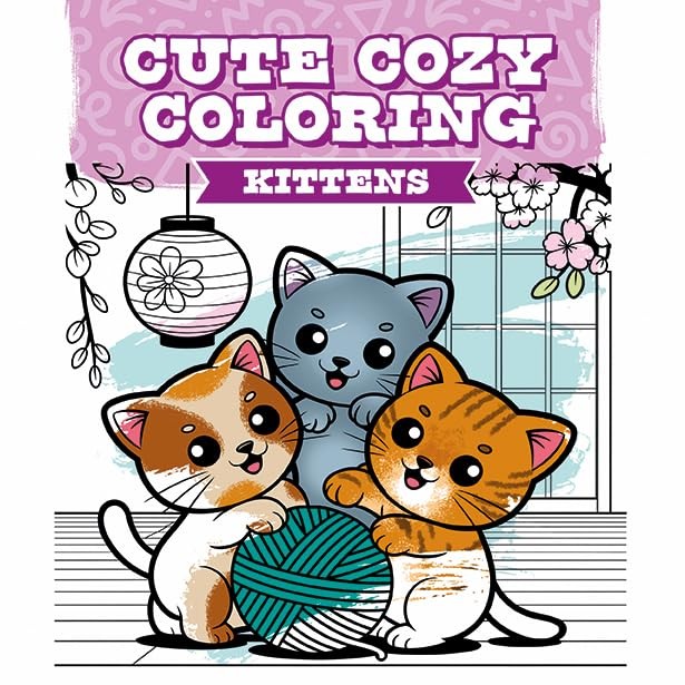 Cute Cozy Coloring: Kittens - 9781784947378 - Image 6