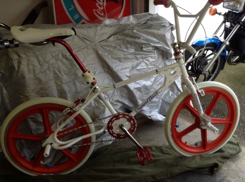 old school bmx 1980's diamondback freestyle bike