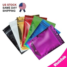 4CustomPrint Odor-Proof Foil Mylar Reclosable Stand Up Zipper Bags for Candy