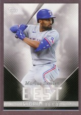 2022 Topps X Wander Franco Collection #20 Marcus Semien (Rangers)