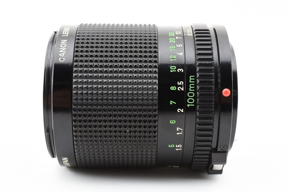 CANON LENS NEW FD NFD 100mm f2 MF Lens From Japan *Excellent CANON LENS NEW FD NFD 100mm f2 MF Lens From Japan *Excellent