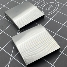 9 Sizes 18 PIECES 3 Folded Watch Strap Bracelet Buckles Silver Extender