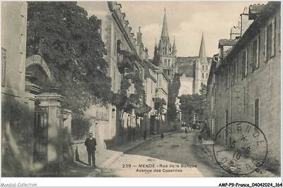 AMPP9-0973-48 - MENDE - rue de la Banque, avenue des casernes