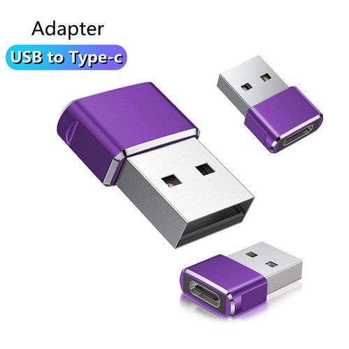 2Pack USB To Type-C Adapter Converter Adapter Port Charger Plug Connector -CA- ❁ - Picture 8 of 27