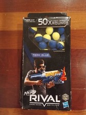 NERF RIVAL 50x High Impact Precision Rounds Refill Pack Team Blue, LiteBoxWear