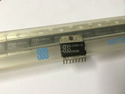 L296H-5 SGS SWITCHING REGULATOR 4A 5W 15-PIN SIP