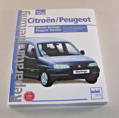 Reparaturanleitung Handbuch Citroen Berlingo / Peugeot Partner - ab Baujahr 1996 - Bild 1 von 2