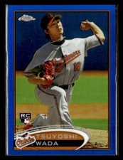 2012 Topps Chrome #185 Tsuyoshi Wada Blue Refractors #/199