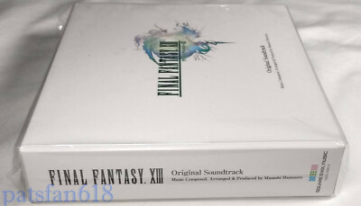 Final Fantasy XIII ORIGINAL SOUNDTRACK New 4-disc CD FF13 13 JP