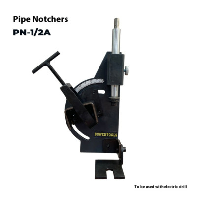 Pipe Notching Machine PN-1/2A Precision Pipe Arc Groover with Electric Drill
