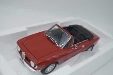 Mythical 1000080 1/18 Alfa Giulia 1600 GTC Cabriolet 1964 Red