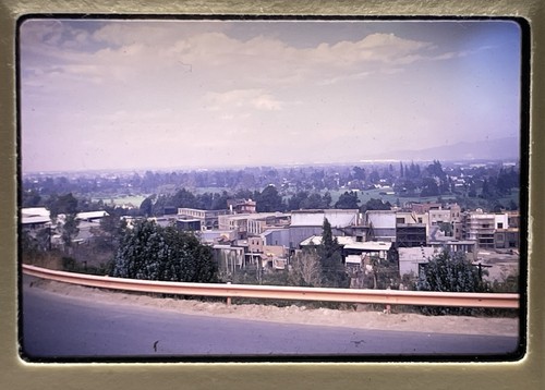 Universal City Studios Town Backlot Hollywood 1967 Kodachrome Farbdia