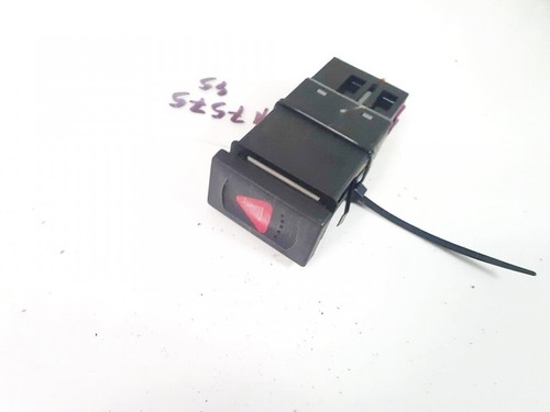 Volkswagen Passat 2002 Hazard switch 3b0953235d, Genuine #1520653-54