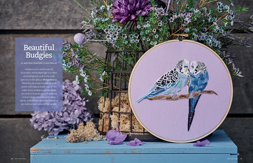 Inspirations Embroidery Magazine: Issue #123 (July'24) inc P&P - Picture 5 of 10