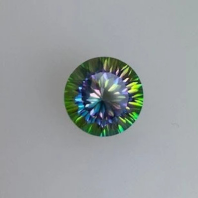 Mystic Fire Topaz Round loose gemstone (Assorted Sizes and Cutting Styles)