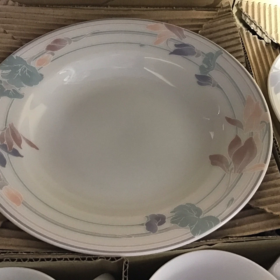 Lindo Studio Nova Coquette 20 peças serviço para 4 conjunto de jantar novo na caixa - Imagem 3 de 4