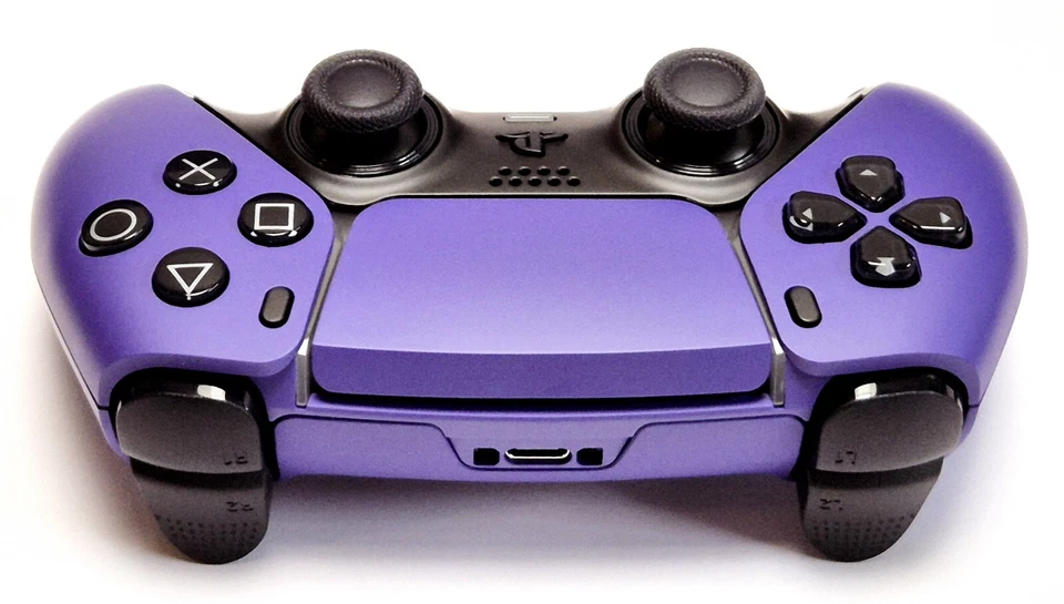 Custom Full Shell Replacement PS5 DualSense Edge Controller - Purple - *NEW* - Image 3 of 4