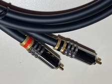 Coppia stereo da 1m di cavi audio Mogami w2497 con connettori RCA placcati oro