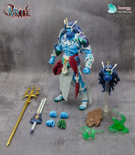 In Stock Berserker Studios M03 1/12 Poseidon 6" Action Figure Model Toy - Picture 2 of 16