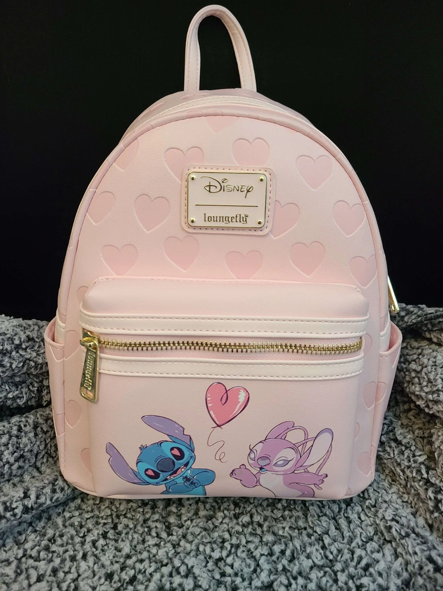 Loungefly Sac à dos Disney Stitch et Angel