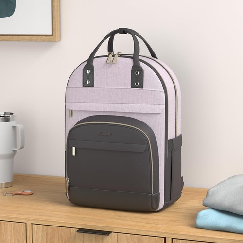Large Capacity Anti-Theft Backpack for Women - Ideal for Travel and School - Picture 4 of 12