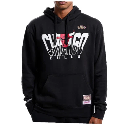 Mitchell & Ness Pull à Capuche NBA Chicago Bulls Original 100% - Photo 1/4
