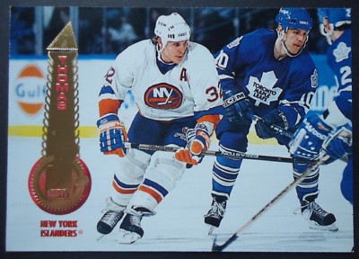 NHL 52 Steve Thomas New York Islanders Pinnacle 1994/95
