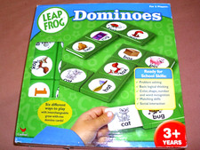LEAP FROG Dominoes Educational 6 Ways To Play Shapes/Colors by Cardial 2006