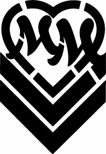 Stickers muraux en métal pour la maison