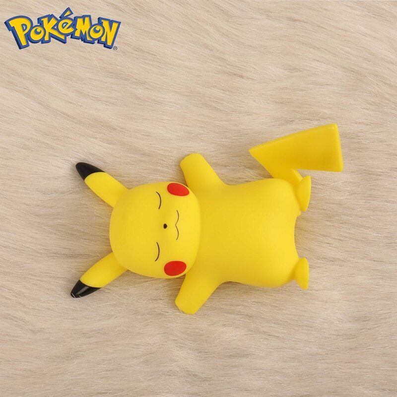 Pokemon Sleeping Figure Japanese Anime Pikachu Night Light Kawaii