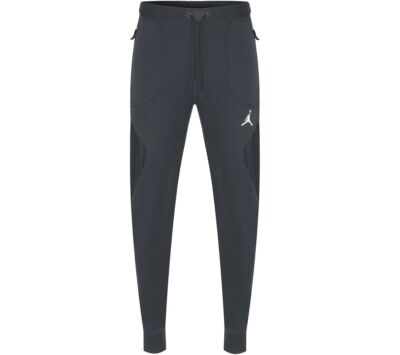 Jordan Dri-FIT Fleece Training Pant - Freizeit Jogging Sport Hose Grau DQ7890066