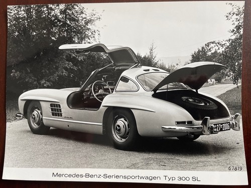 Mercedes Benz 300 SL Flügeltürer Werksnummeriert Foto 67819 - Bild 1 von 4