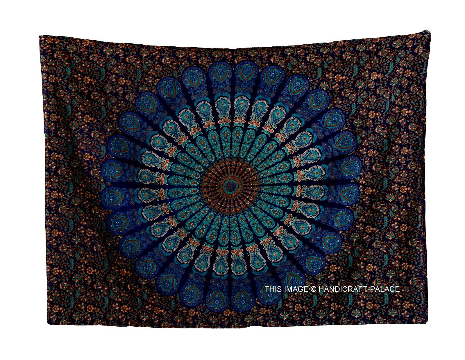 Mandala Tapestry Indian Wall Hanging Decor Bohemian Hippie Poster Throw ...