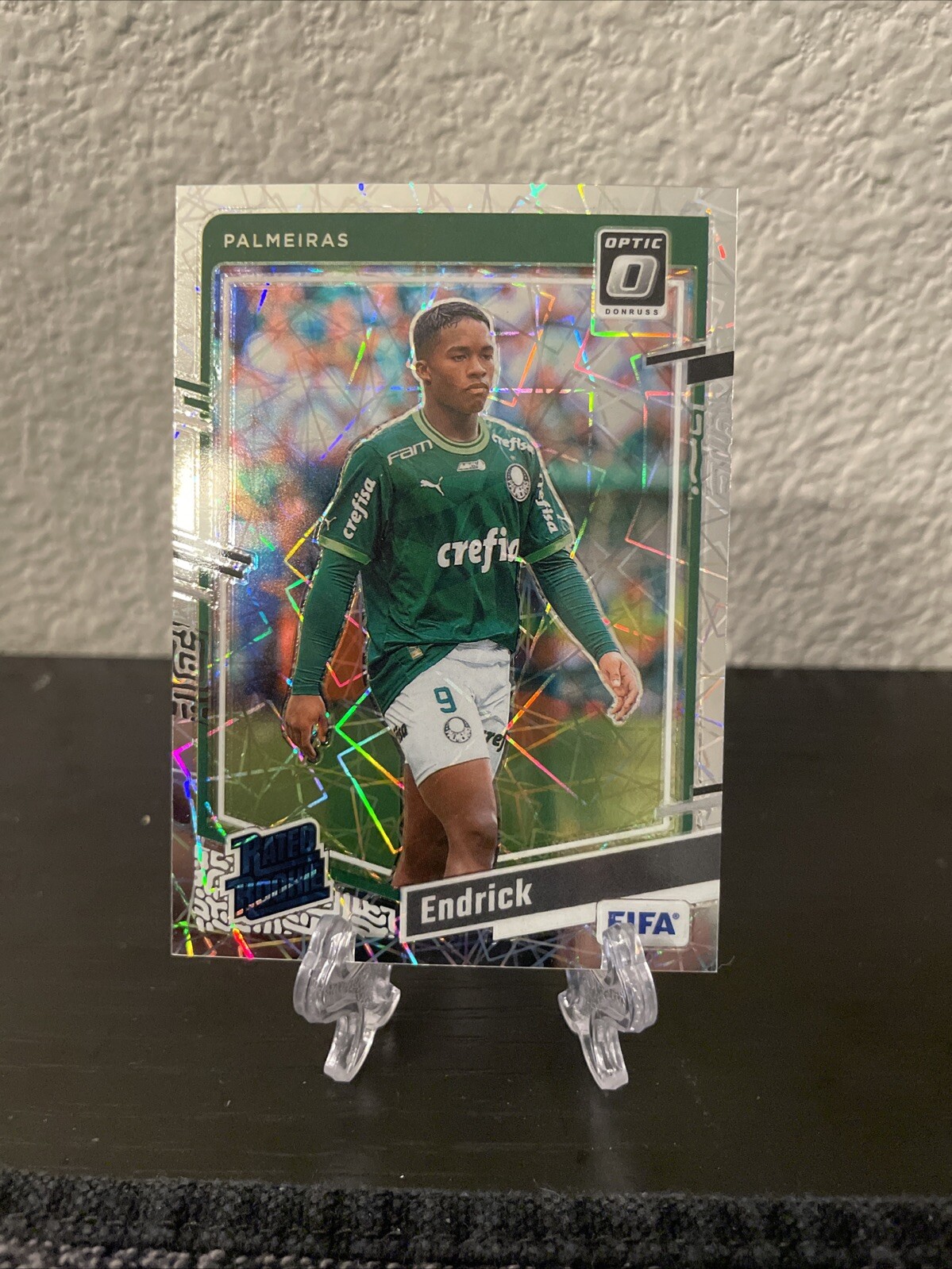 Endrick 2023-24 Donruss Optic Rated Rookie Velocity SP #176 Palmeiras Brazil