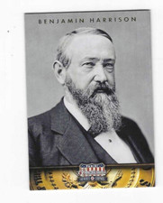 PANINI AMERICANA HEREOS & LEGENDS BENJAMIN HARRISON  #23