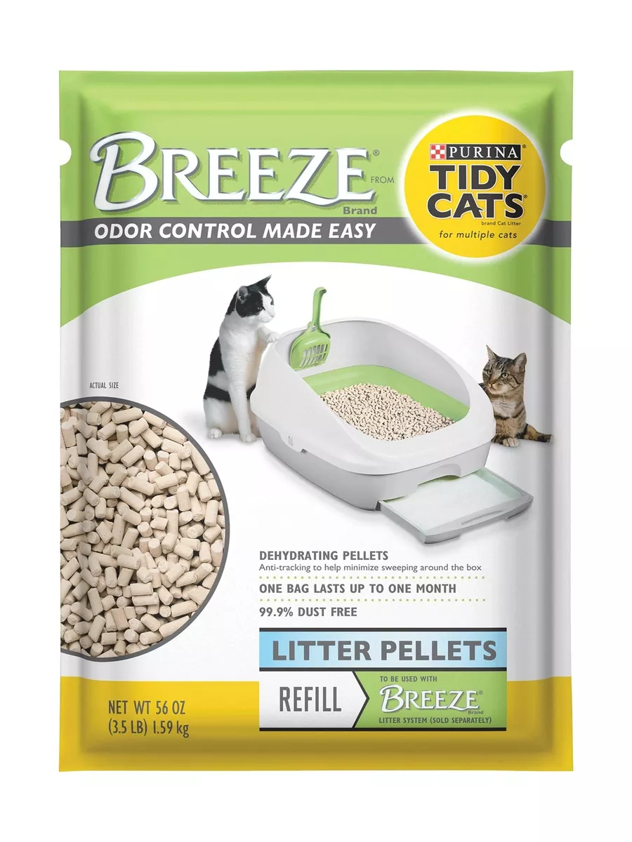 Cat litter breeze system discount