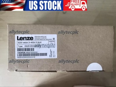 One Lenze E82EV552K4C200 Inverter New In Box E82EV552_4C200 E82EV552-4C200