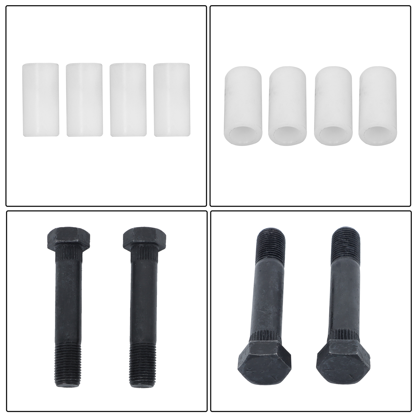 For Double Eye Springs Single Axle Suspension New Trailer Leaf Spring Hanger Kit