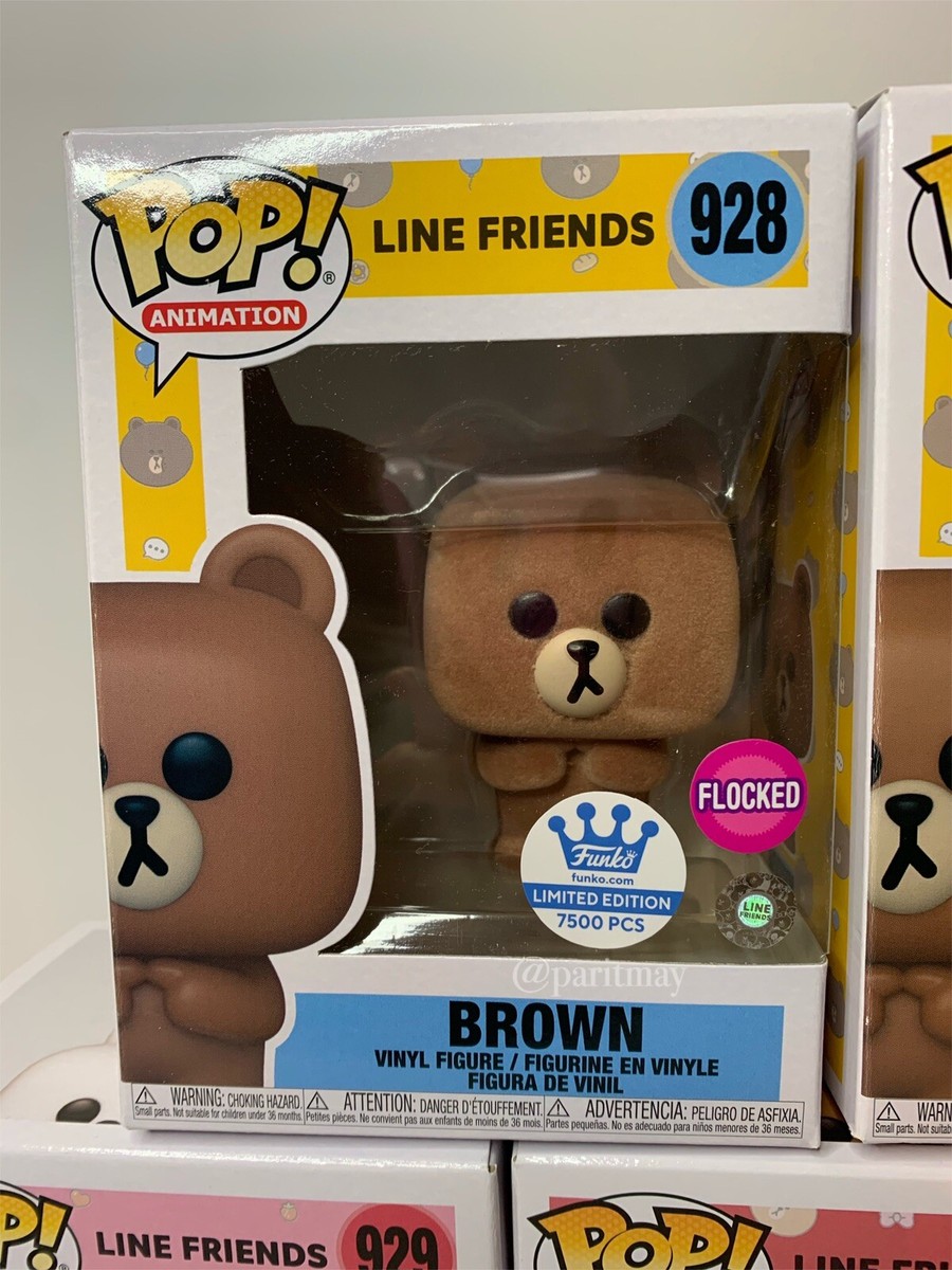Funko Pop! Animation Line Friends Set of 5 with Brown