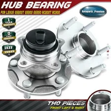 2x Front Left & Right Wheel Hub Bearing Assembly for Lexus GS200t GS300 RC200t