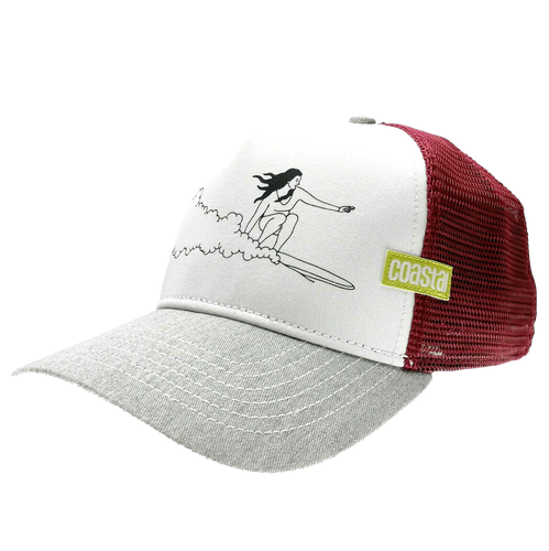 Costal Snapback Trucker Mesh Basecap New Line Surfer - Bild 2 von 5