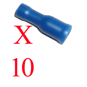 10 Cosses CYLINDRIQUE MALE BLEUE Pour Câble de 1,5 a 2,5 mm² à Sertir 10 Cosses CYLINDRIQUE MALE BLEUE Pour Câble de 1,5 a 2,5 mm² à Sertir