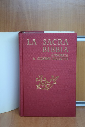 LA SACRA BIBBIA annotata da Giuseppe Ricciotti 1976 Salani Editore Originale - Foto 7 di 12