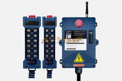 12 Key Industrial Wireless Hoist Lift Crane Remote Control AC/DC 18V-65V 65-440V - Afbeelding 1 van 10