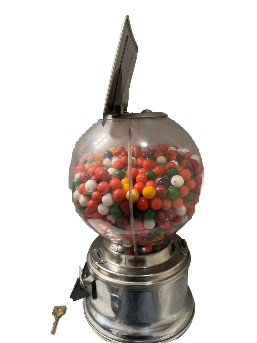 Globe Ford Gumball Machine 10cent With Key Ford Gum Machine Co USA